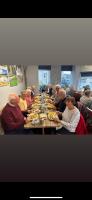 Members enjoying Fish and Chips at Shap Chippy